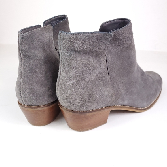 Cole Haan Gray Suede Abbott Booties - Picture 6 of 10
